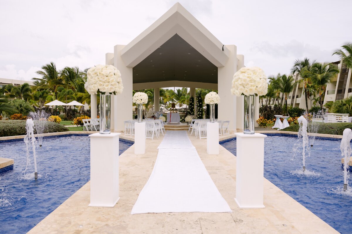 Montaje de ceremonia nupcial